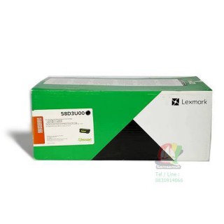 Lexmark 58D3U00 Black Ultra‑High Yield Toner Cartridge สำหรับเครื่องพิมพ์ขาว‑ดำ