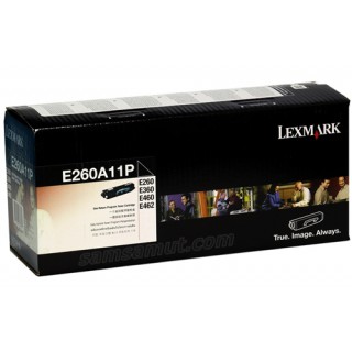 Lexmark E260A11P ตลับหมึกโทนเนอร์แท้ และ หมึกเทียบเท่าคุณภาพดี