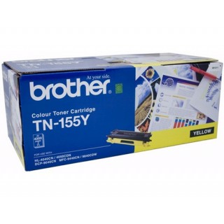 Brother TN-155 Y สีเหลือง ตลับหมึกโทนเนอร์แท้ ประกันศูนย์ บราเทอร์