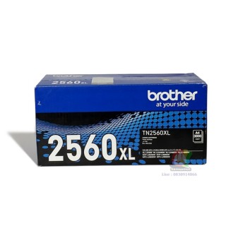 Brother TN-2560XL Black ตลับหมึกโทนเนอร์แท้ สีดำ TN2560