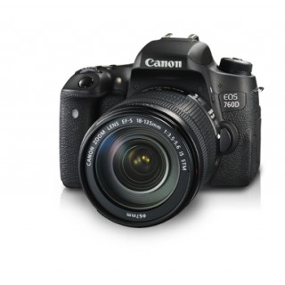 กล้อง DSLR Canon EOS 760D พร้อมเลนส์ Kit EFS 18-135mm IS STM 24.2 ล้านพิกเซล มี WiFi