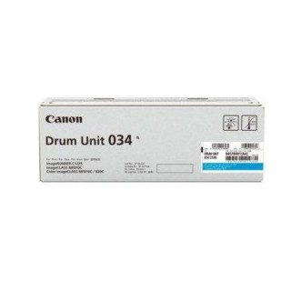 ดรัมแท้ Original Drum Unit Canon 034 C สีฟ้า