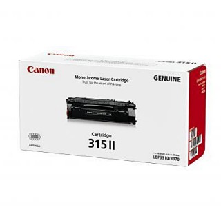 ตลับหมึกโทนเนอร์แท้ Original Canon Cartridge 315II BK ผงหมึกสีดำ