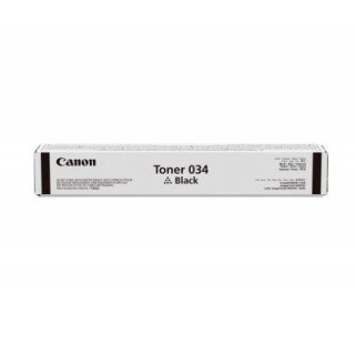 ตลับหมึกโทเนอร์แท้ Original Canon Cartridge 034 BK ผงหมึกสีดำ
