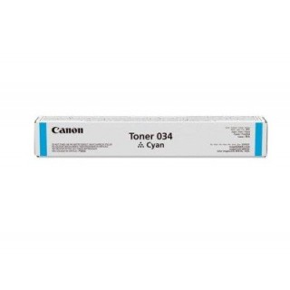 ตลับหมึกโทเนอร์แท้ Original Canon Cartridge 034 C ผงหมึกสีฟ้า