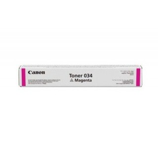 ตลับหมึกโทเนอร์แท้ Original Canon Cartridge 034 M ผงหมึกสีแดง