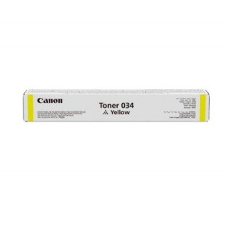 ตลับหมึกโทเนอร์แท้ Original Canon Cartridge 034 Y ผงหมึกสีเหลือง