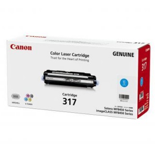 ตลับหมึกโทเนอร์แท้ Original Canon Cartridge 317 C ผงหมึกสีฟ้า