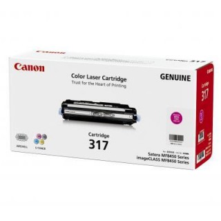 ตลับหมึกโทเนอร์แท้ Original Canon Cartridge 317 M ผงหมึกสีแดง