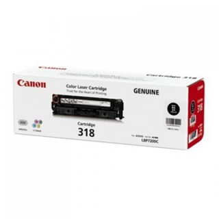 Canon Cartridge 318 BK ผงหมึกสีดำ ตลับหมึกโทเนอร์แท้ Original 