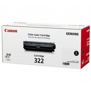 ตลับหมึกโทเนอร์แท้ Original Canon Cartridge 322 BK ผงหมึกสีดำ