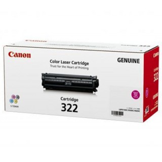ตลับหมึกโทเนอร์แท้ Original Canon Cartridge 322 M ผงหมึกสีแดง