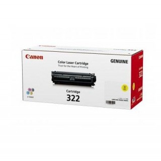 ตลับหมึกโทเนอร์แท้ Original Canon Cartridge 322 Y ผงหมึกสีเหลือง