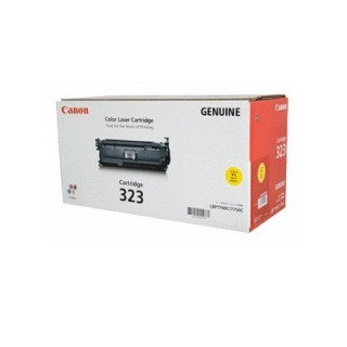 ตลับหมึกโทเนอร์แท้ Original Canon Cartridge 323 Y ผงหมึกสีเหลือง