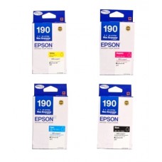 Epson T190190 Bk , T190290 C , T190390 M , T190490 Y หมึกอิงค์เจ็ท Original