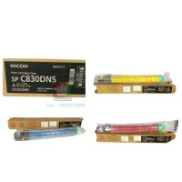 Ricoh SP C830DNS สีฟ้า สีเหลือง และสีแดง สำหรับเครื่องพิมพ์  Aficio SP C830DN / SP C831DN