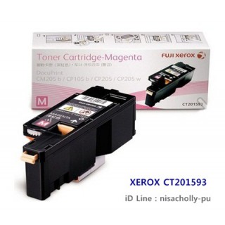 ตลับหมึกแท้ Fuji Xerox CT-201593 Magenta ( สีแดง ) สำหรับ 105B/CP205